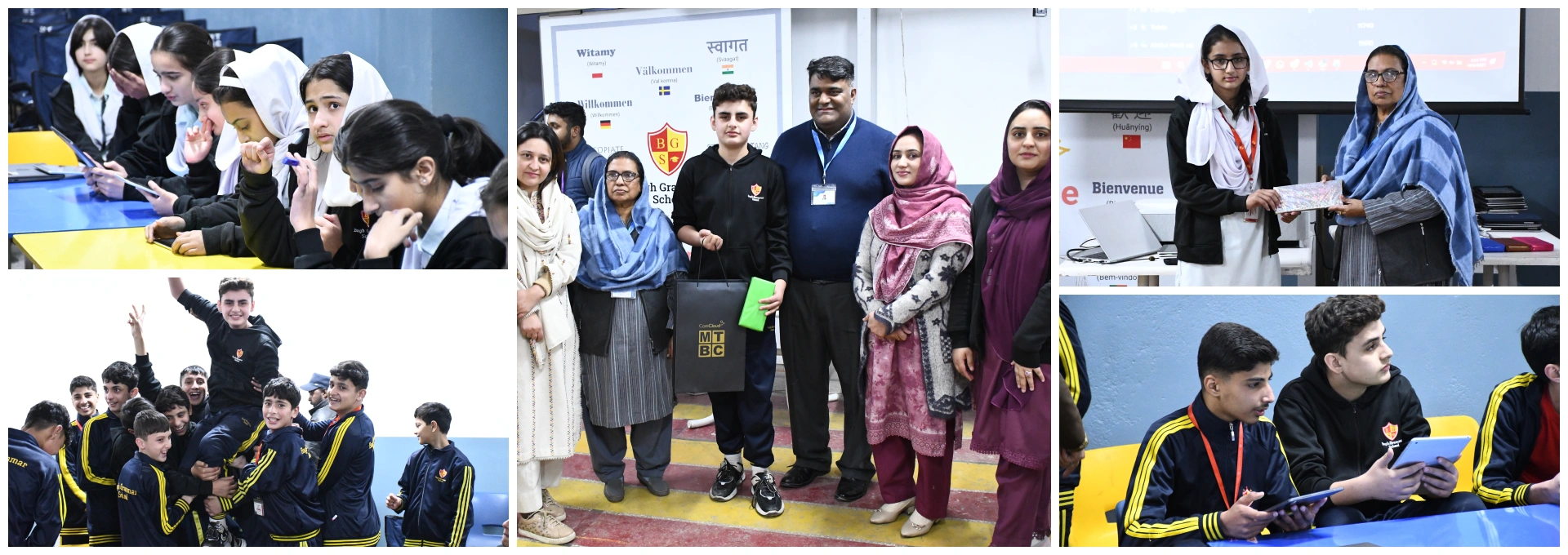 winning students in Mathematics Championship